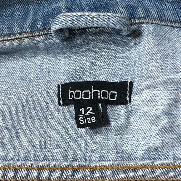 Boohoo Jackets & Coats Boohoo Denim Jacket Size Us 8 Poshmark
